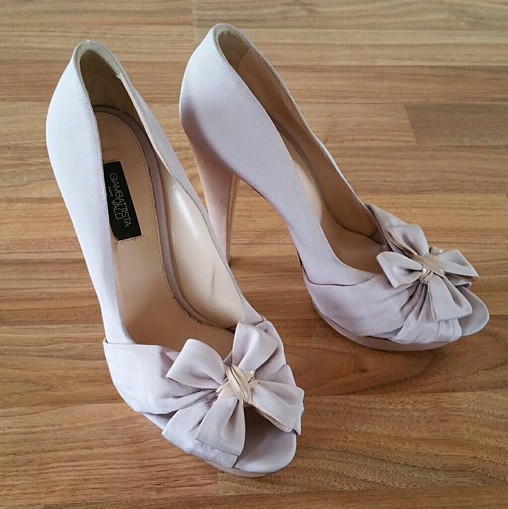 Giambattista Valli 40 9 Mauve Heels Shoes
